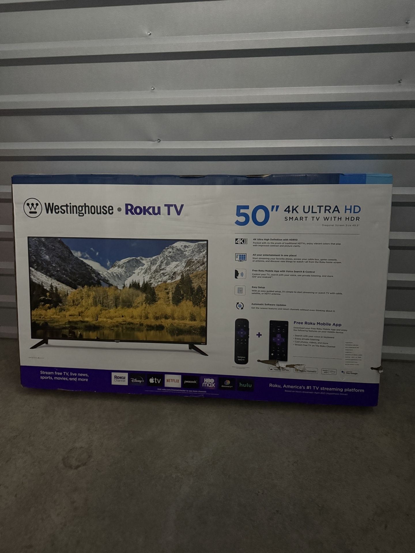 50” Brand new Roku Tv