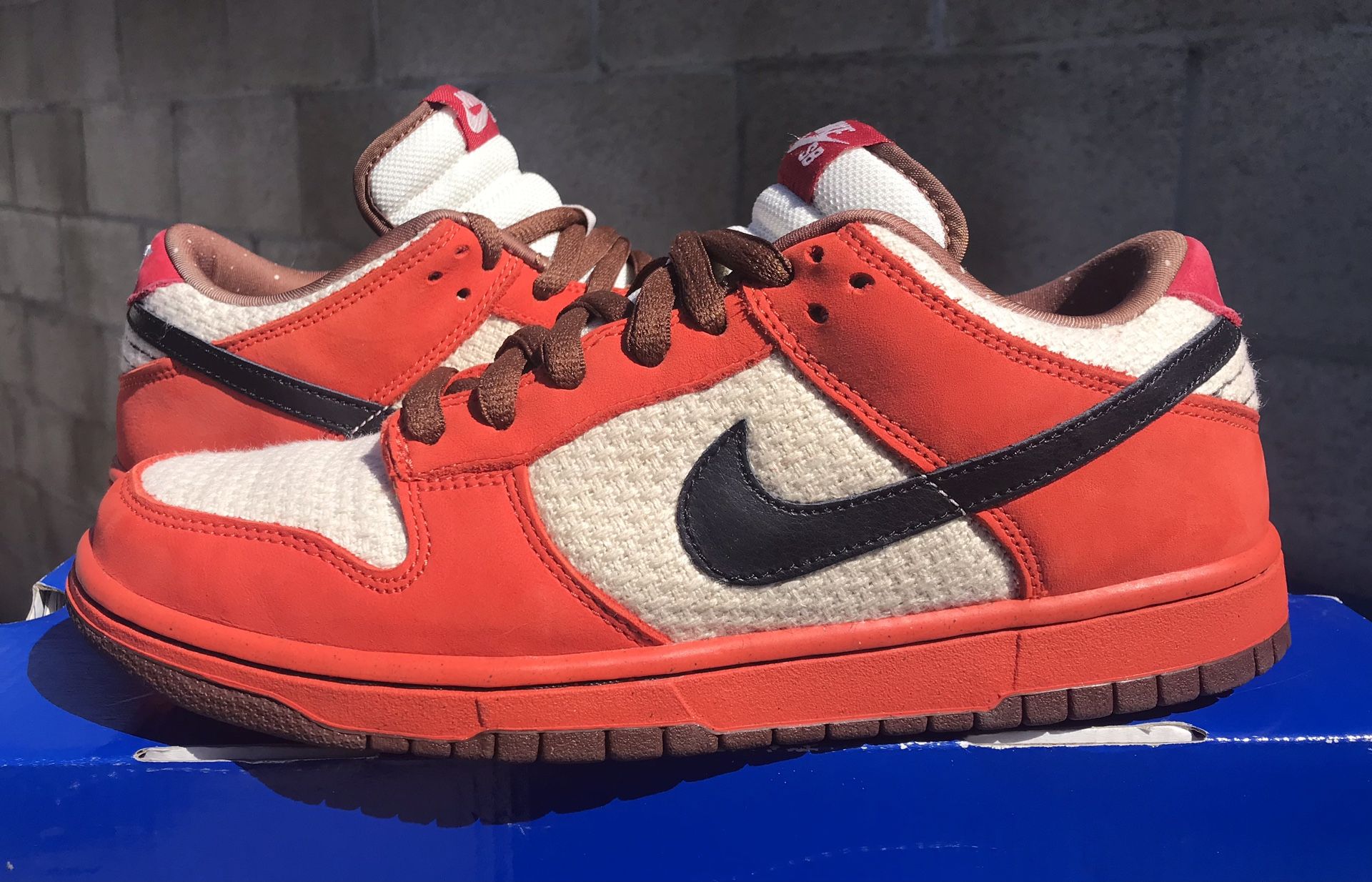 Nike Sb Dunk Low Un Hemp Sz Air Jordan Force Union Supreme