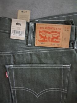 Levi's jeans brand new 42×32 Grey