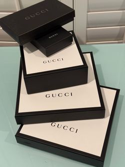 5 Gucci Empty Boxes Great Condition