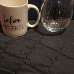 Before Patients After Patients Cups For Nurses 