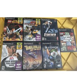 Lot (7)PS2 Games