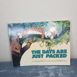 The Days are Just Packed: A Calvin and Hobbes Collection - Paperback - GOOD