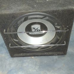 12-in Sound Ordnance Sub With Amp