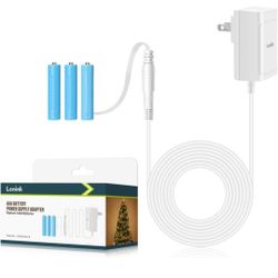 Lenink AC Power Supply Adapter for AAA Battery,Replace 3 AAA Battery,White