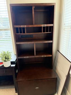 Pottery Barn Espresso Modular Storage Unit