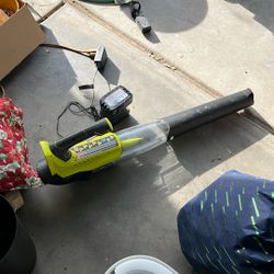 Electric Leaf Blower.