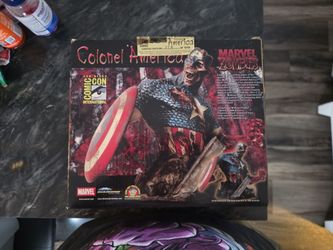 Marvel zombies Colonel America Bust