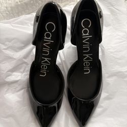 Calvin Klein Patent Leather Heels