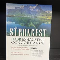 The Strongest NASB EXHAUSTIVE CONCORDANCE