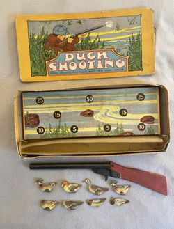 DUCK SHOOTING GAME, 1929