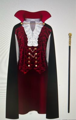 Vampire Halloween costume