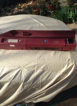 Camaro radio dash panel