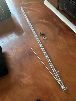 Curtain rail rack