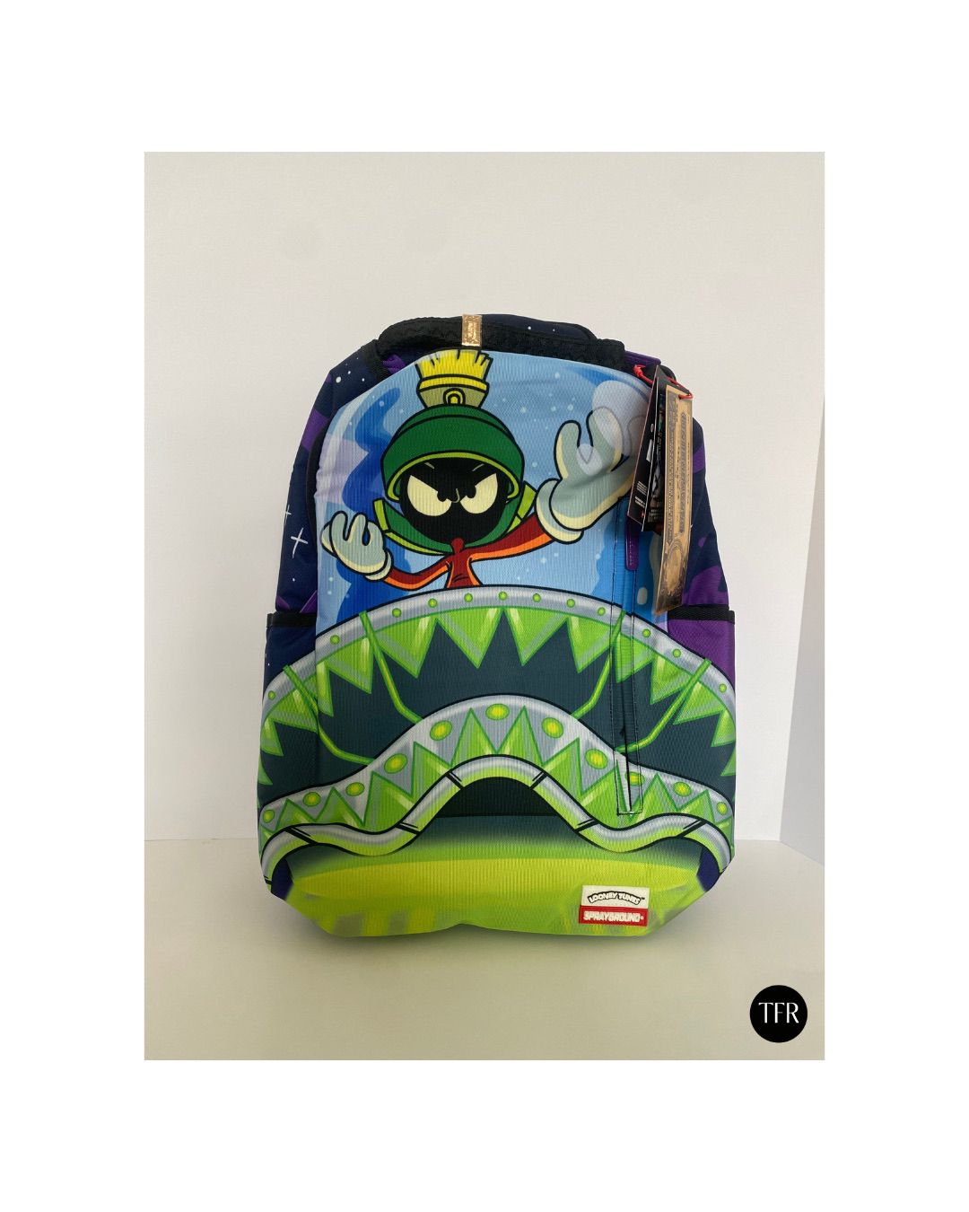 • Sprayground Marvin the Martian Backpack • New • Limited Edition •