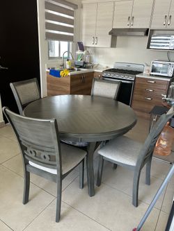 Dining table with 4 chairs