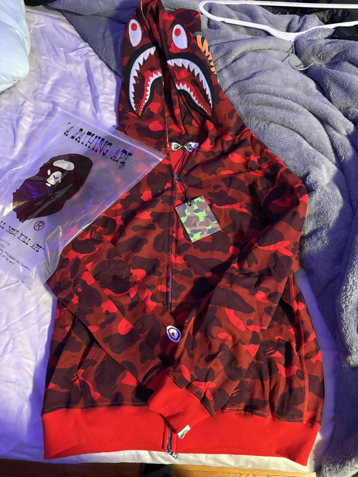 Red Bape Hoodie