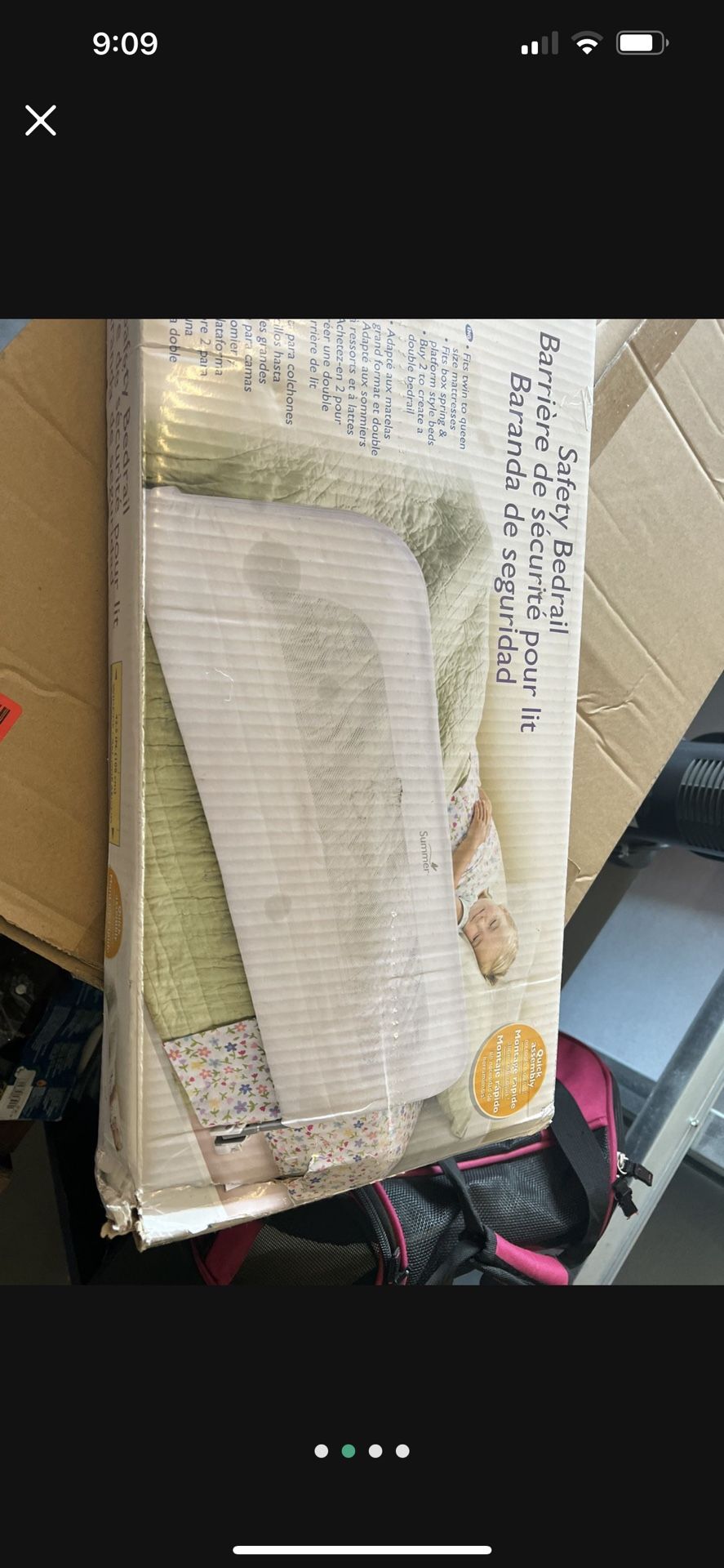 Toddlers Safety Bedrail