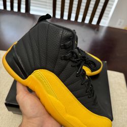 Jordan 12 Black And Yellow