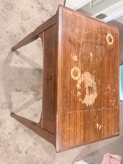 1951 Vintage Singer Model 201-2 Sewing Machine & Cabinet