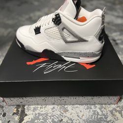 Jordan 4 Retro White Cement size 10 Men