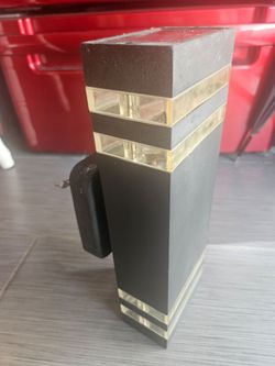 TWO OUTDOOR LIGHTS