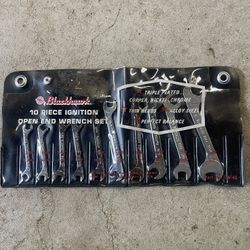 Blackhawk 10 piece ignition wrench set