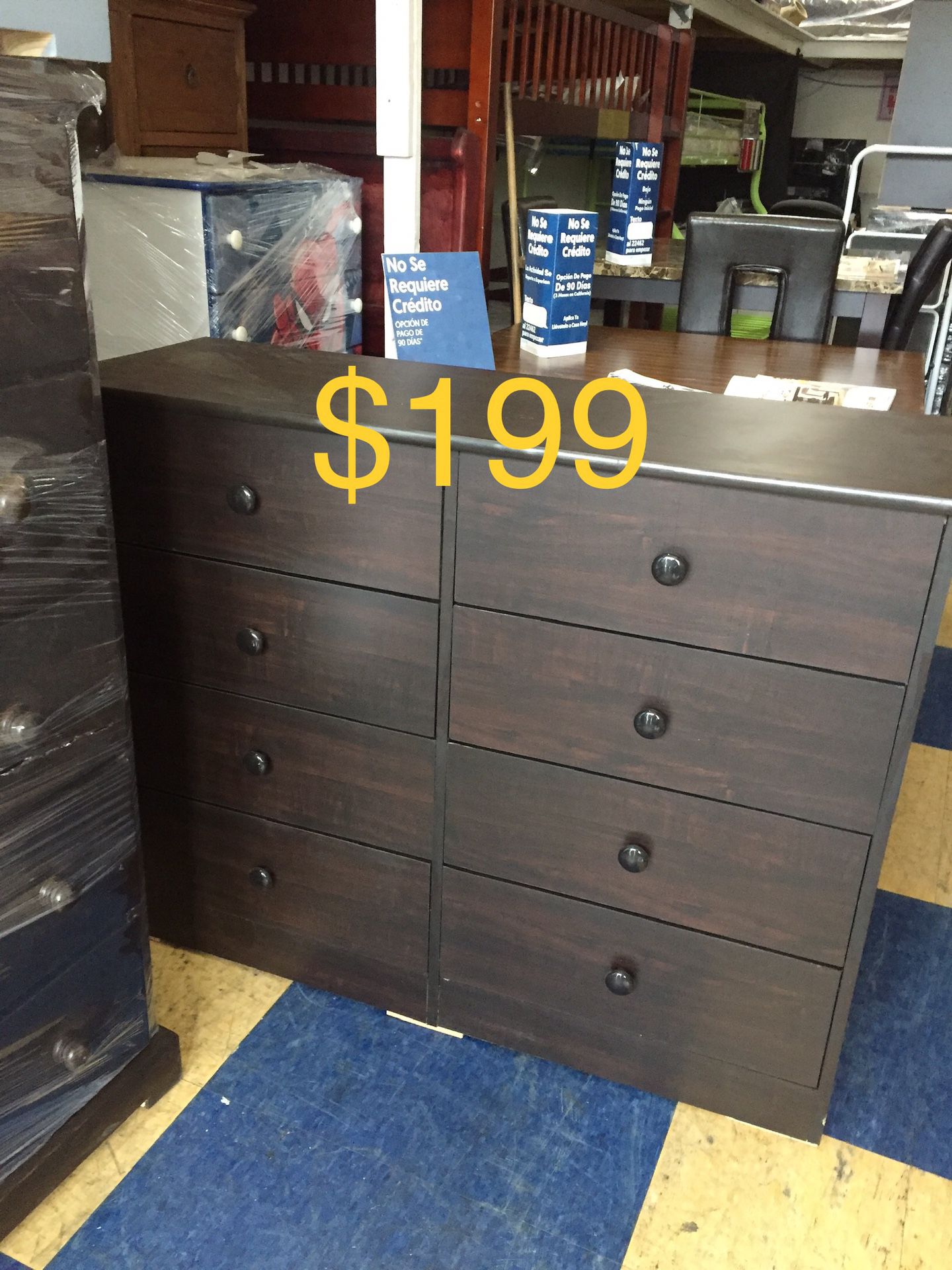 Dresser 8 Drawer’s In Any Color New-size-46W-16D-36H