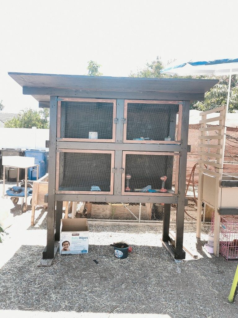 Outdoor Chicken Cage, Bird Cage, Rabbit Hutch Etc...
