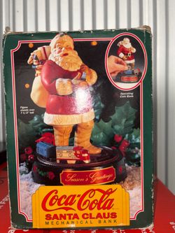 Coca-Cola Santa Piggy Bank