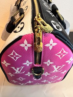 Louis Vuitton Spring Escape Bandouliere Speedy 20 Pink Black White NEW For  Sale at 1stDibs