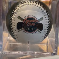 Houston Astros opening day baseball 2001