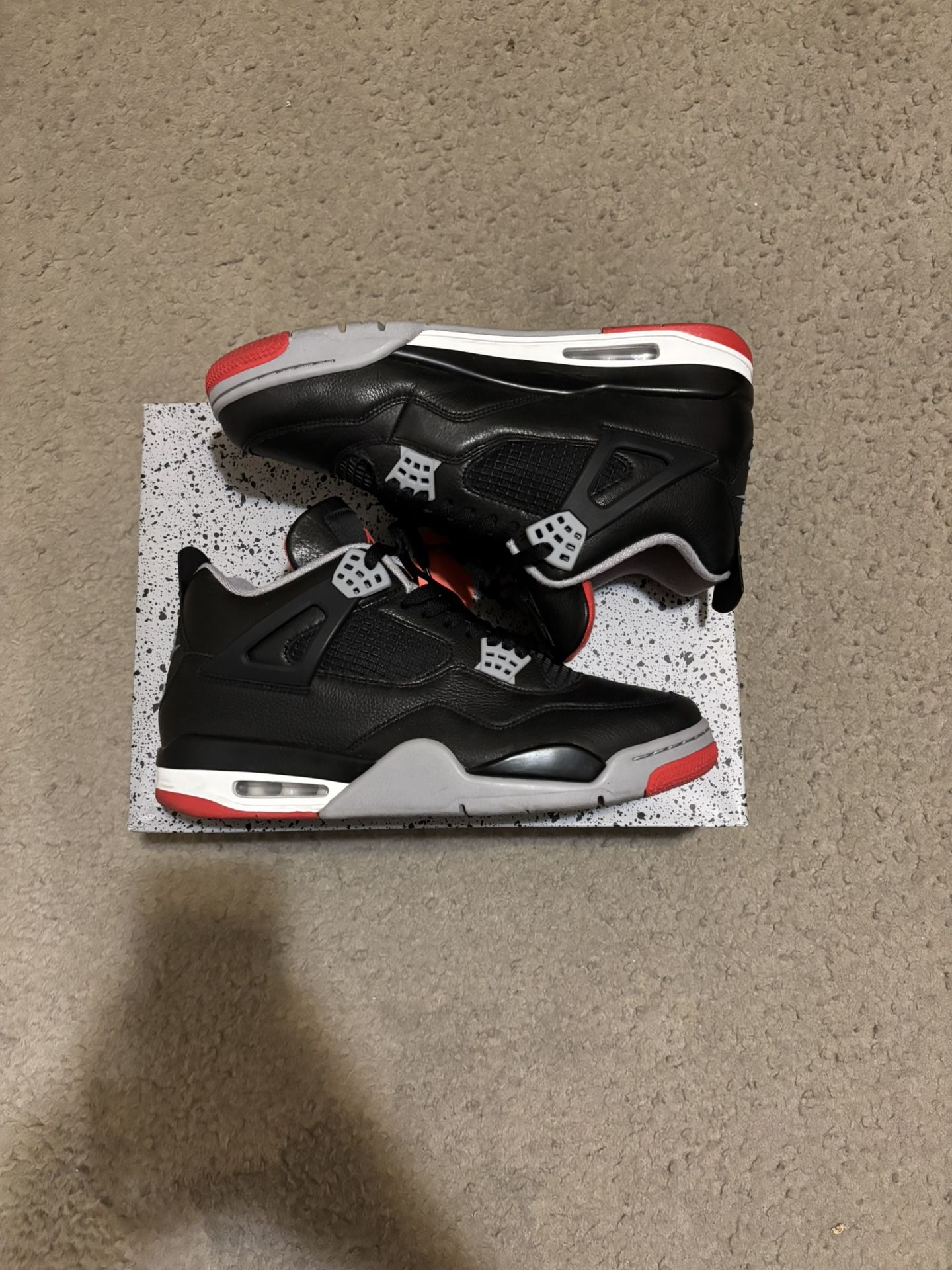 Jordan 4 Bred Reimagined Size 12