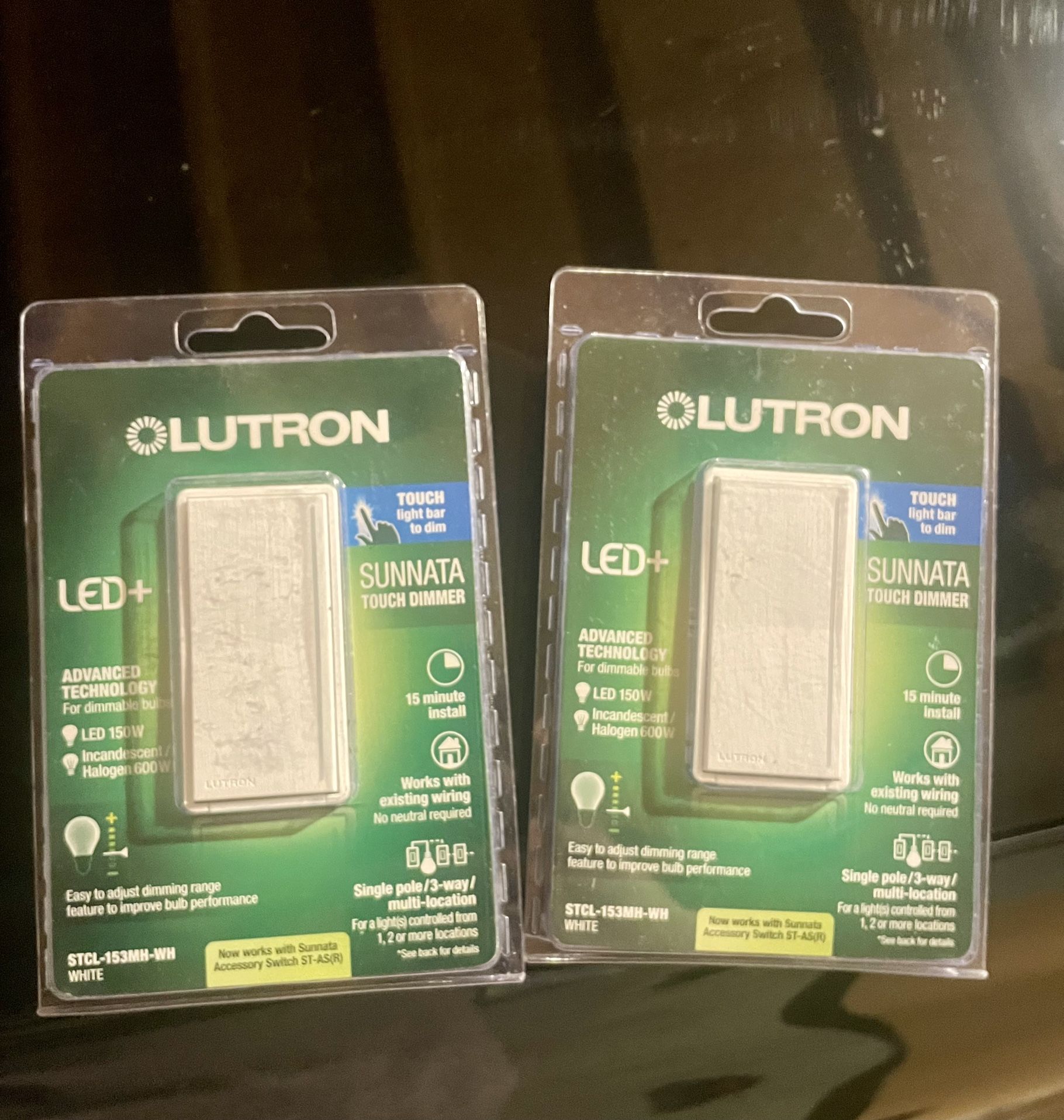 2 Lutron Sunnata Dimmers