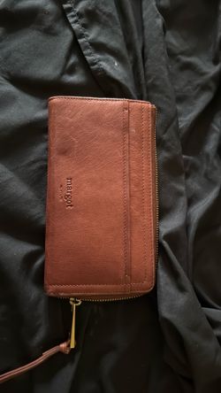 Leather wallet bag