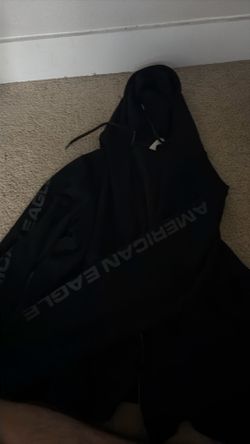 Black American Eagle Hoodie