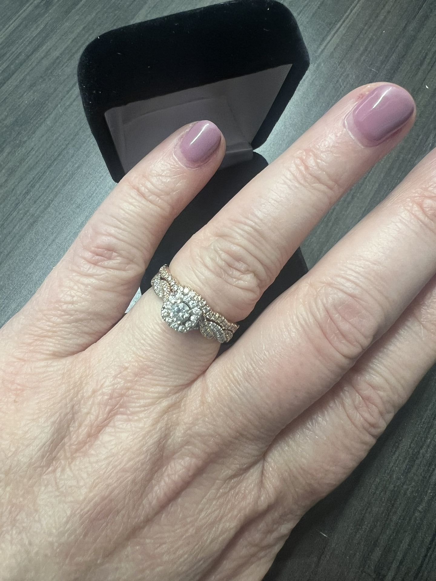 Neil Lane Engagement Ring Set - Rose Gold