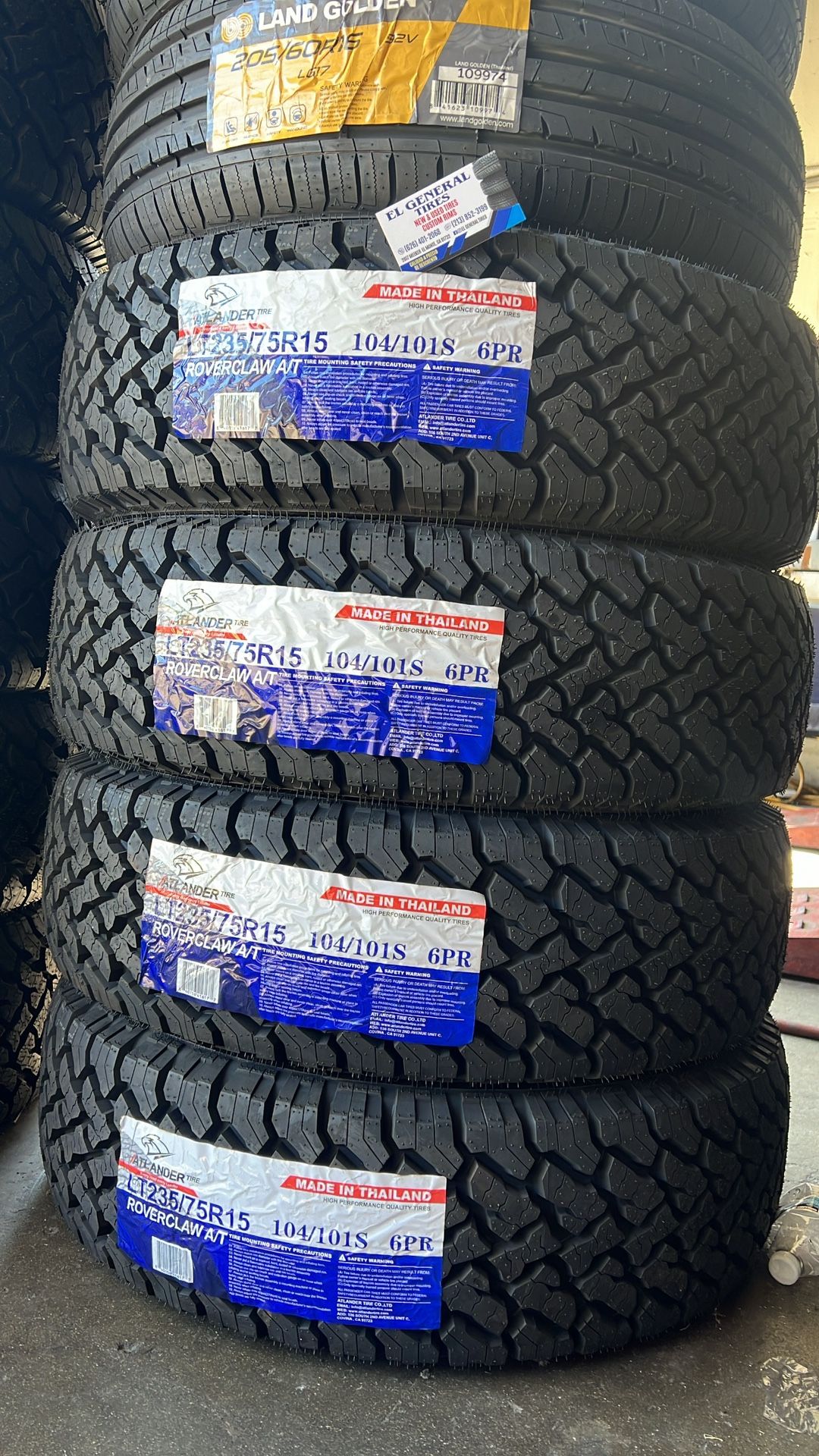 LT235/75/15 New Tires Set Of 4 Atlander Installed And Balanced Set De 4 Llantas Nuevas Instaladas Y Balanceadas