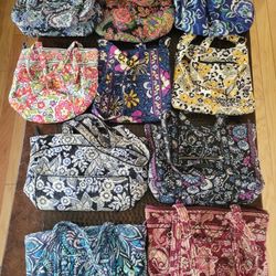 Assorted Vera Bradley Bags For Sale