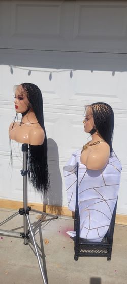 Bone straight wig