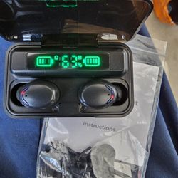 F9 Headphones, E-Sports Gaming Wireless Headphones, 5.2 Noise Canceling Sports In-Ear Headphones