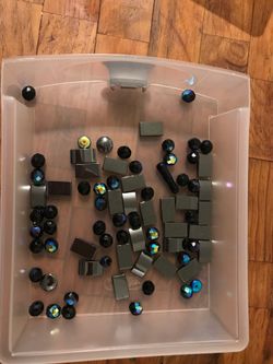 Assorted beautiful glass beads