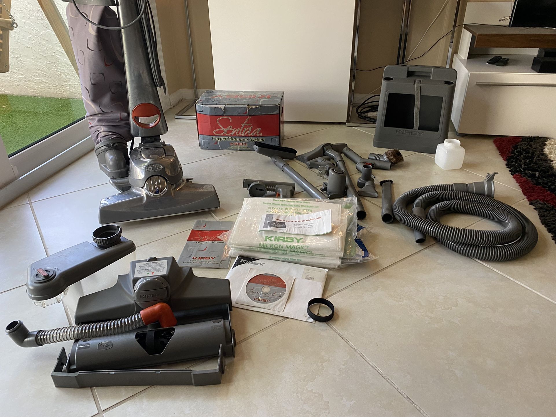 Kirby vacuum (Industrial grade) W/ Carpet Cleaning 