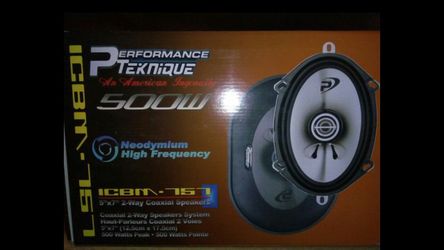 Car audio speaker 5x7 pair