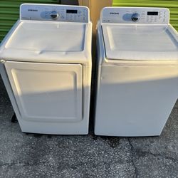 Samsung Washer & Electric Dryer