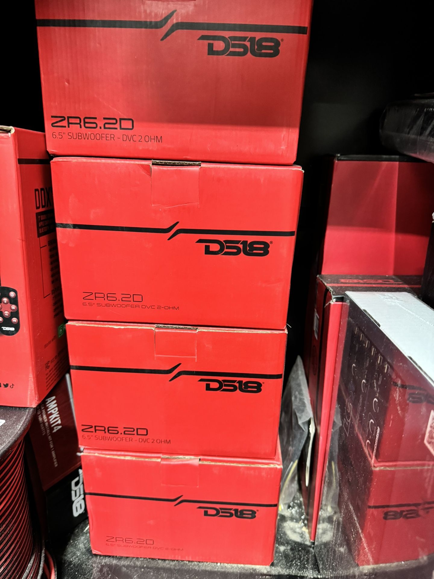 4 6.5” Subwoofers New In The Box