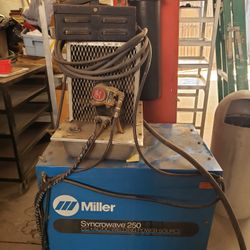 Miller Syncrowave 250 AC/DC TIG and Stick Welder