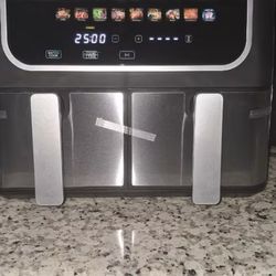 Dual air fryer, large