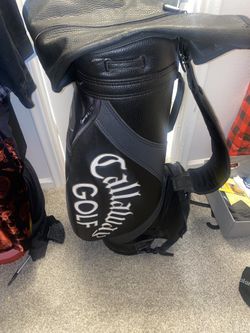 Leather Callaway Staff Bag