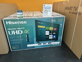 58”HISENSE ROKU SMART TV 4K